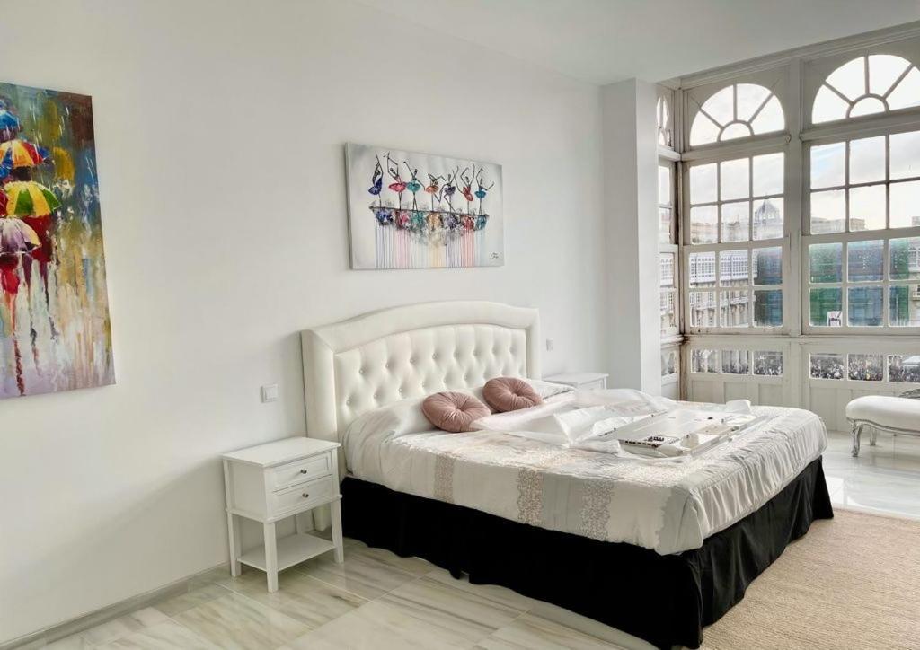 Апартаменты Apartamento Maria Pita Ла-Корунья Экстерьер фото